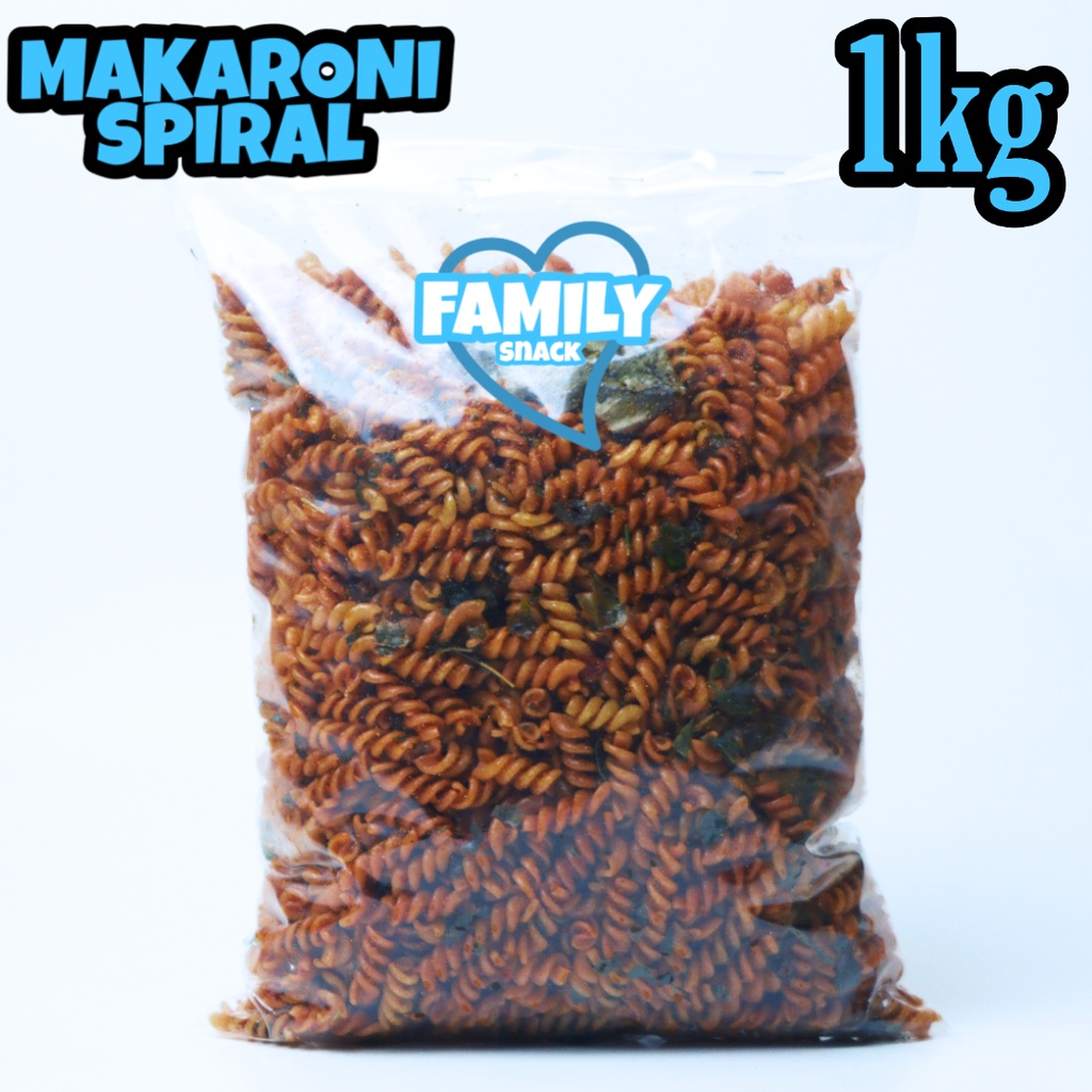 Jual Makaroni Spiral Kriuk Seblak 1kg Daun Jeruk Rasa Varian | Shopee ...