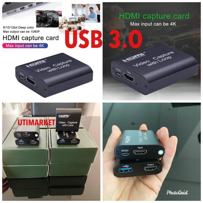 Jual Hdmi Capture Video Usb 3.0 With Loop- Usb Hdmi Video Capture Card ...
