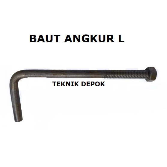 Jual Baut Angkur L 1 Inch 25 Mm X 600 Mm Anchor Bolt Struktur Bangunan ...