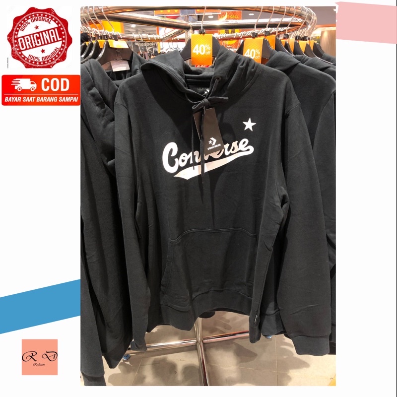 Jual hoodie shop converse