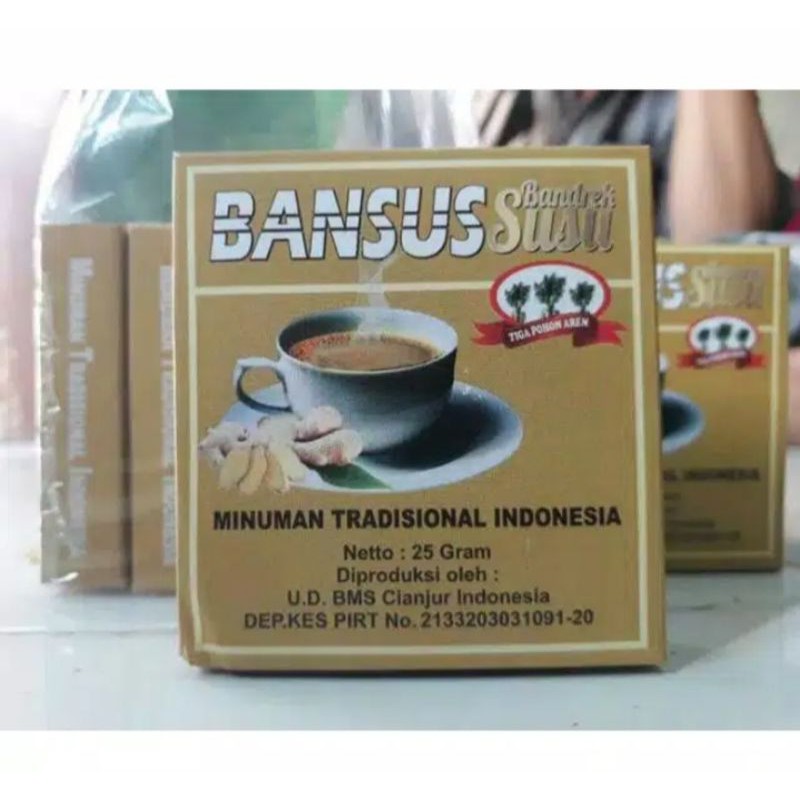 Jual Bansus Bandrek susu siap seduh | Shopee Indonesia