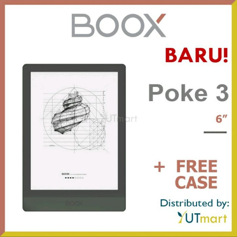 Jual ONYX BOOX POKE 3 Bekas 3 Bulan Pemakaian | Shopee Indonesia