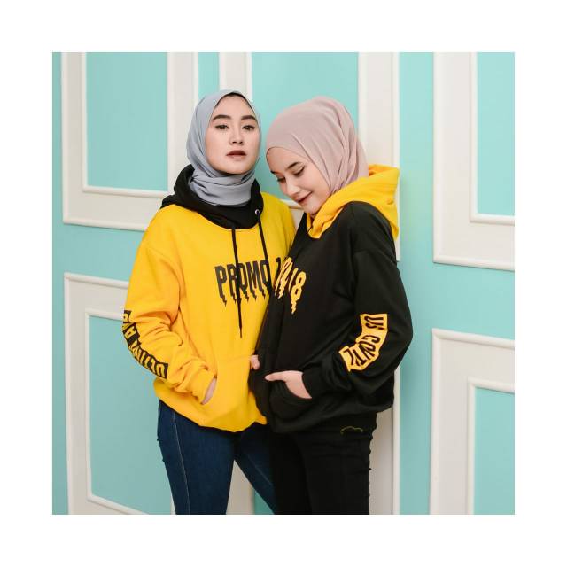 Sweater hoodie wanita clearance shopee