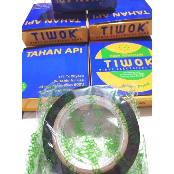 Jual ISolasi National Hitam Bulat Solasi anti api Tiewok (TAHAN API ...