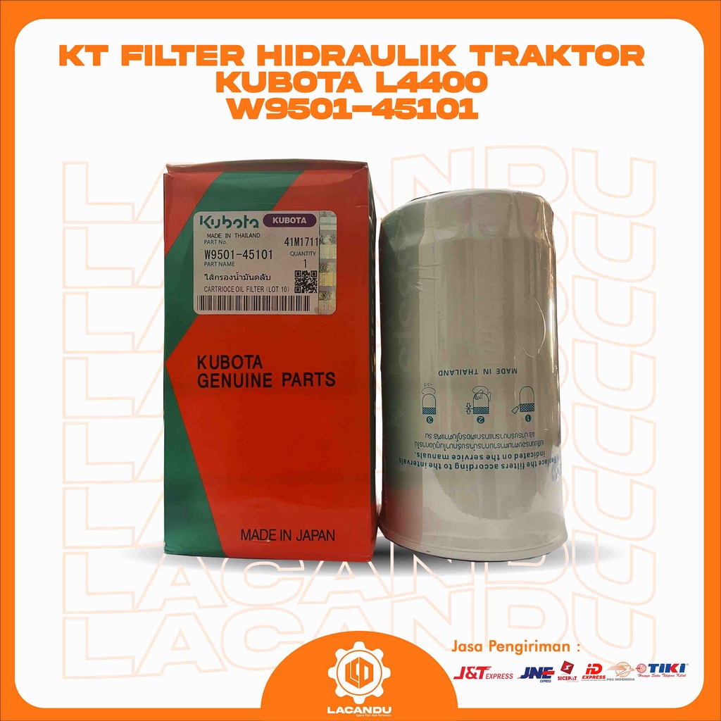 Jual KT FILTER HIDRAULIK TRAKTOR KUBOTA L4400 W9501-45101 for TRAKTOR ...