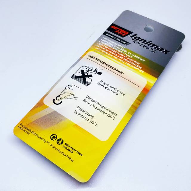 Jual Busi Iridium Daytona Ignimax KLX-150 JUPITERZ DLL 3398 Jual Busi Iridium Daytona Ignimax KLX-150 JUPITERZ DLL 3398