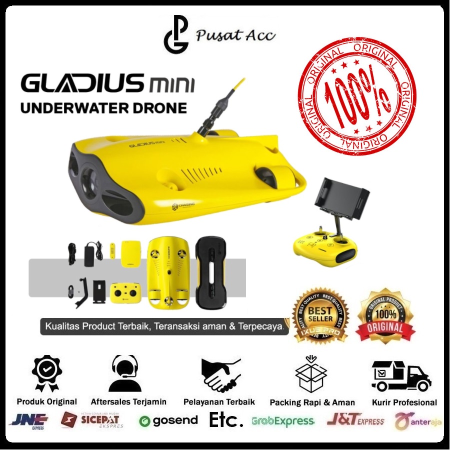 Jual Gladius Mini Underwater Drone - Mini Drone Gladius | Shopee Indonesia