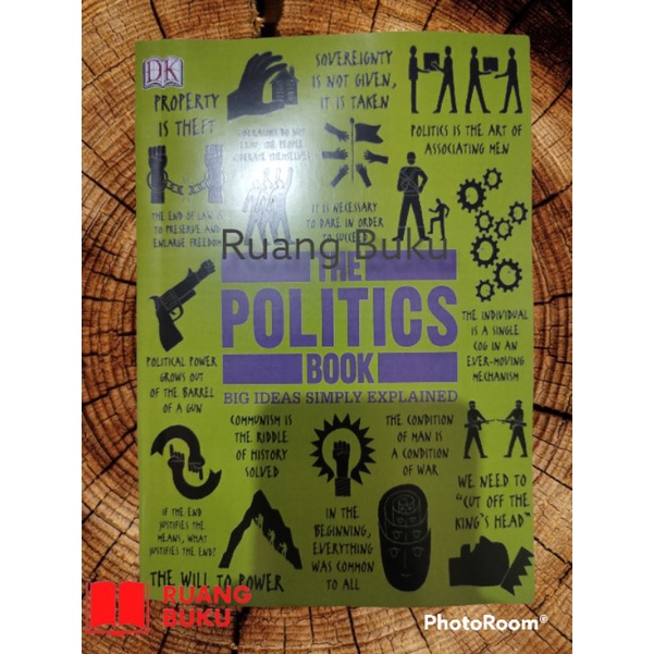 Jual The Politics Book Big Ideas Simply Explained By Dk English Language Shopee Indonesia