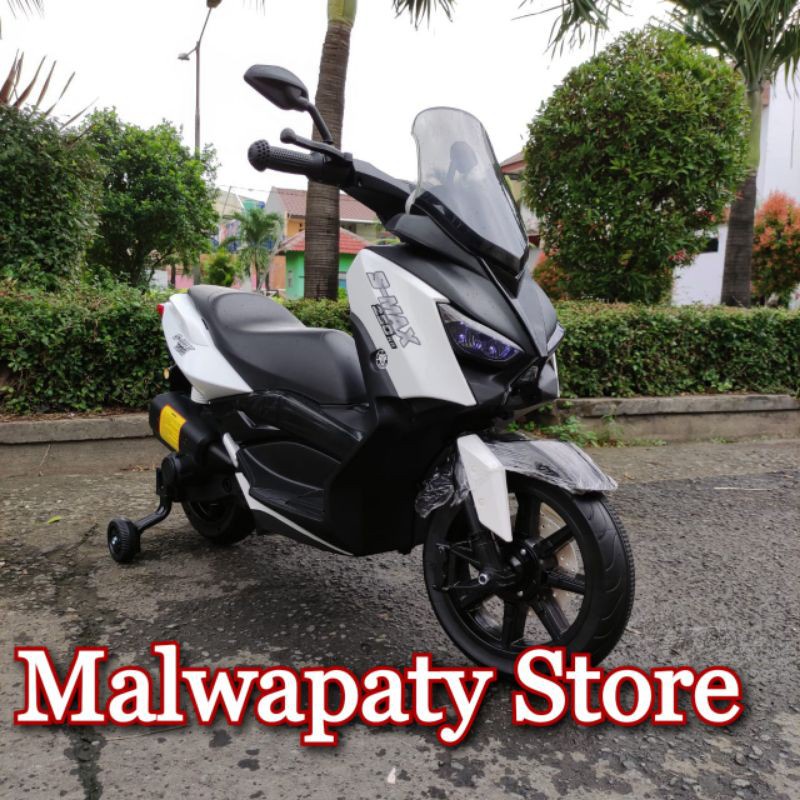 Jual MOTOR LISTRIK AKI ANAK XMAX ORIGINAL LICENCY YAMAHA | Shopee Indonesia