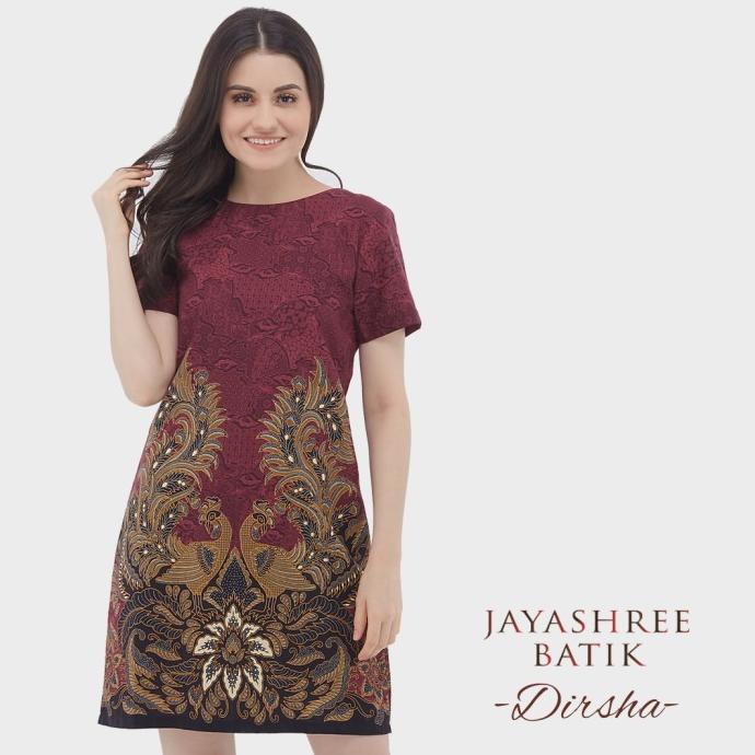 Jual BATIK WANITA JAYASHREE BATIK DIRSHA DRESS TERBAIK | Shopee Indonesia