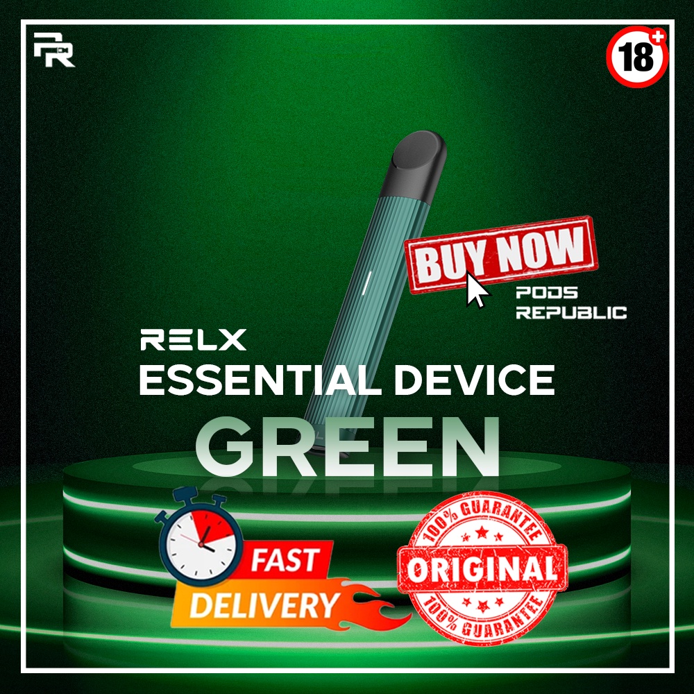 Jual RELX Essential Device Green Hijau Shopee Indonesia