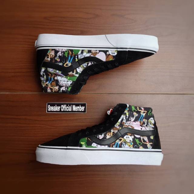 Jual Sepatu Vans x Disney Pixar Toy Story Collection SK8 HI High All Characters BNIB Original Premium Shopee Indonesia