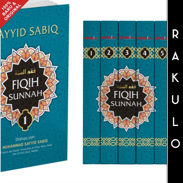 Jual Buku Fiqih Sunnah Jilid Lengkap 1 2 3 4 5 Sayyid Sabiq Shopee