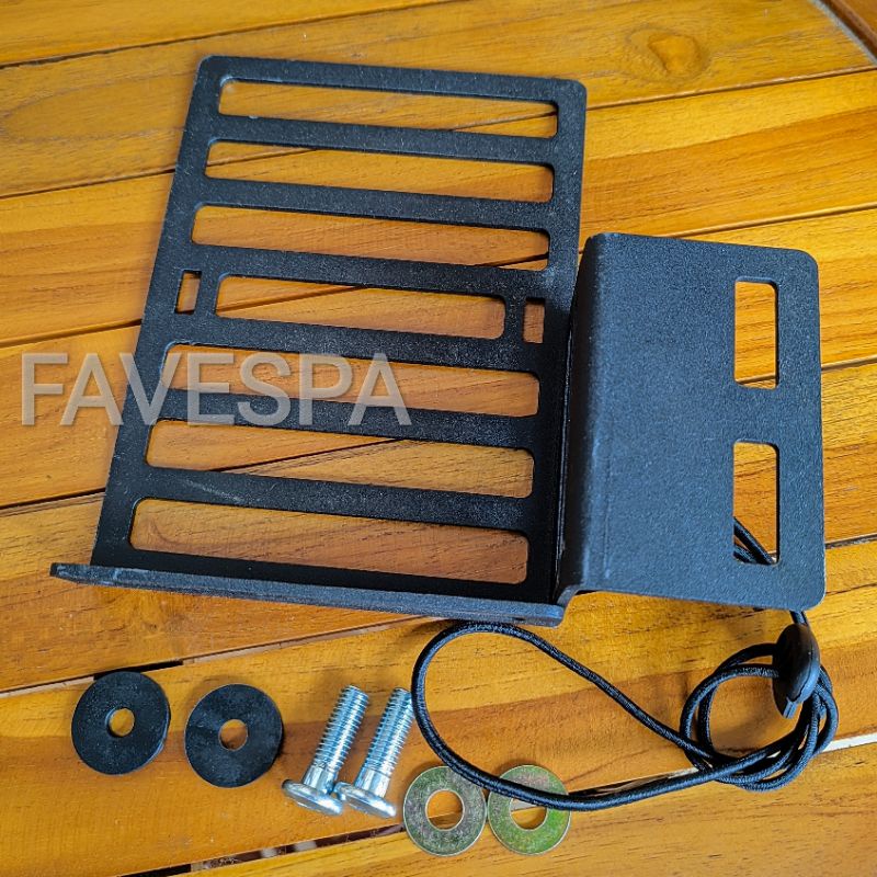 Jual RAK VESPA LASER CUT BAGUS OOLI SAMPING | Shopee Indonesia