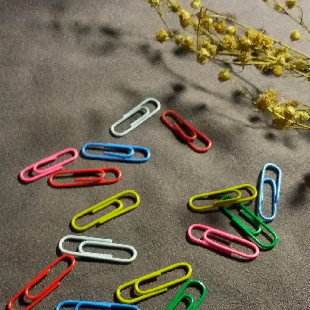 Jual Round Clip/Paper Clip/Klip Kertas Warna | Shopee Indonesia