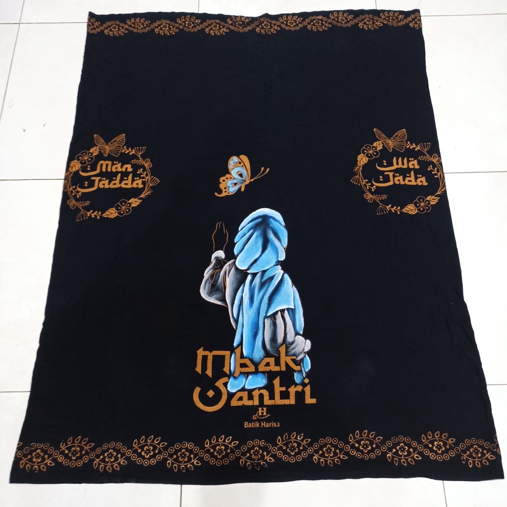 Jual Sarung Batik Lukis Santri Wanita Mbak Santri Sarung Batik Harisa