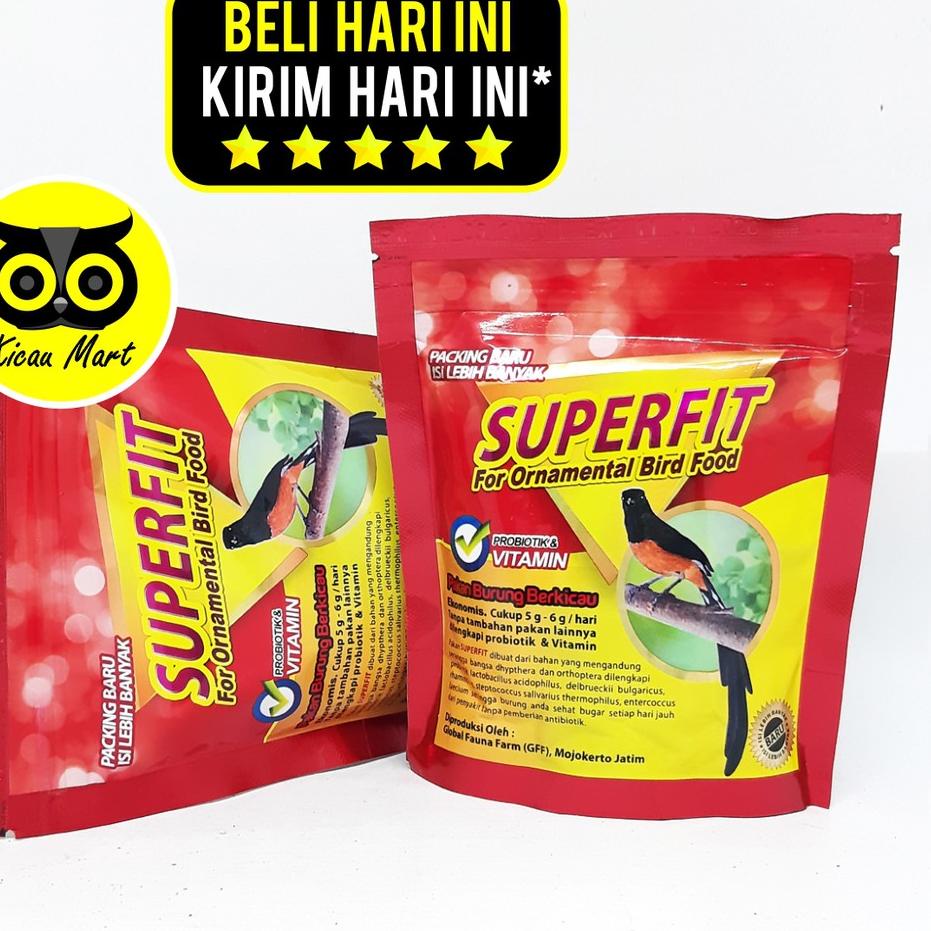 Jual Produk Keren D7pcd Pakan Makanan Ternak Breeding Burung Voer Pur Superfit Red High Protein 3291