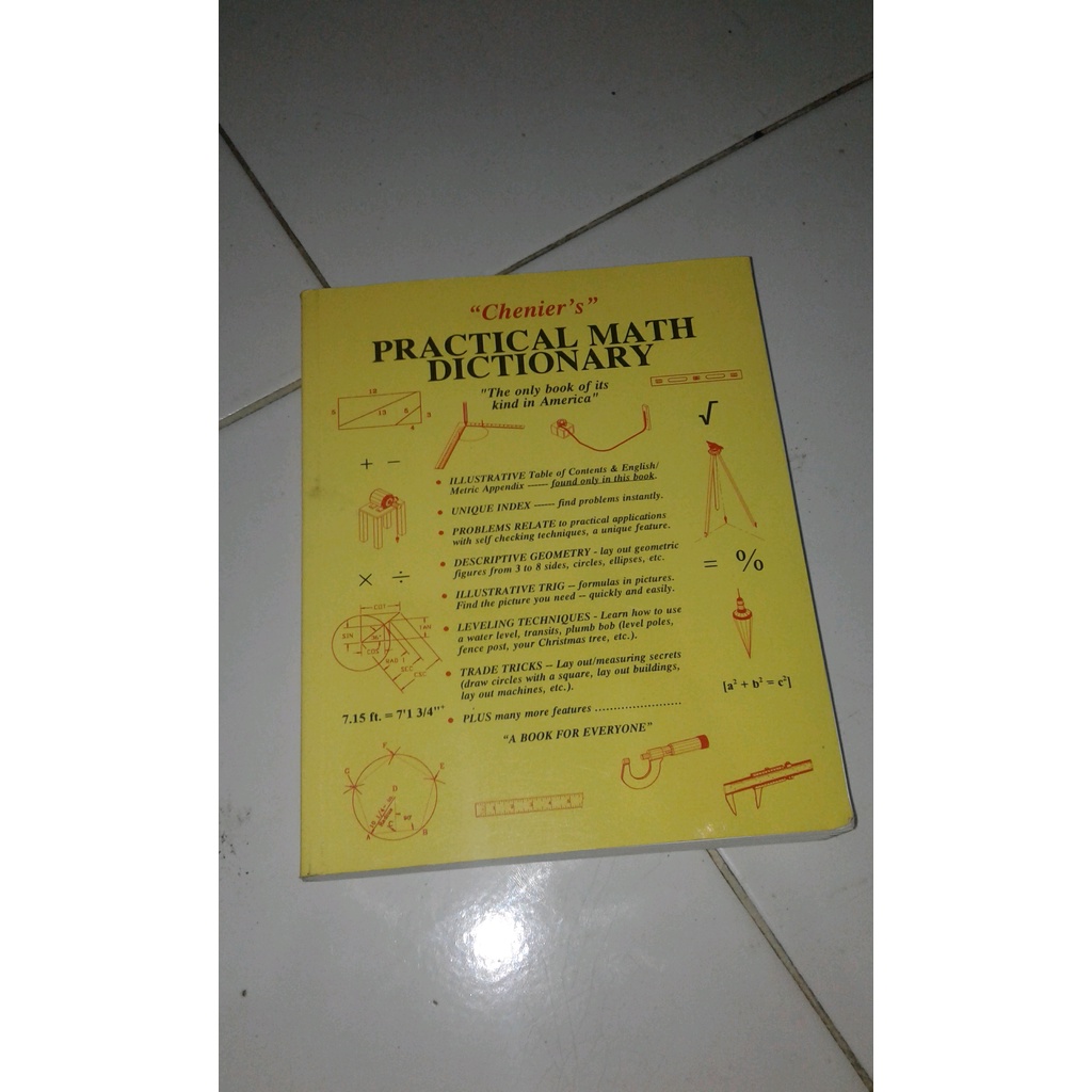 Jual ORIGINAL Practical Math Dictionary | Shopee Indonesia