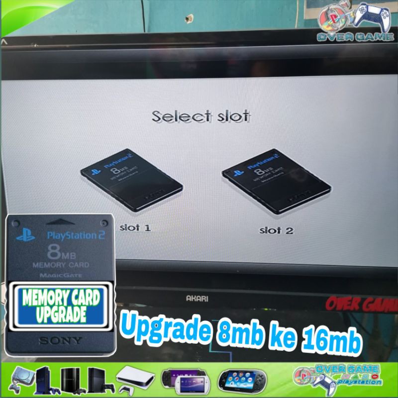 Jual MEMORY CARD PS2 UPGRADE & FORMAT MEMORY CARD PS2 | Shopee Indonesia
