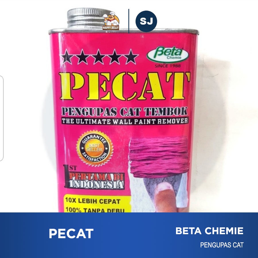 Jual Pecat Pengupas Cat Tembok/Paint Remover Pertama di Indonesia 1kg
