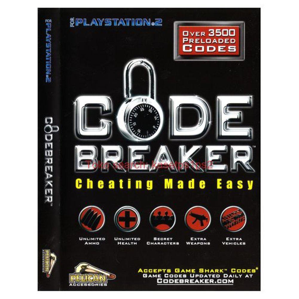 Jual codebreaker cara curang cheat cd ps2 game ps2 kaset ps2