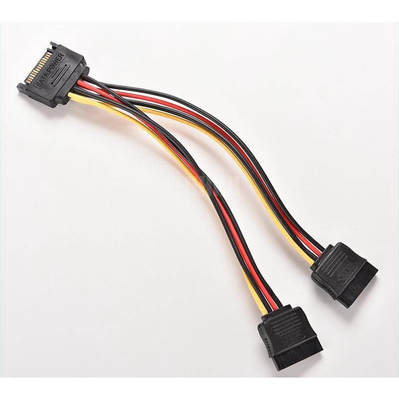 Jual SPLITTER SATA POWER TO 2 DUAL CABANG HIGH QUALITY | Shopee Indonesia