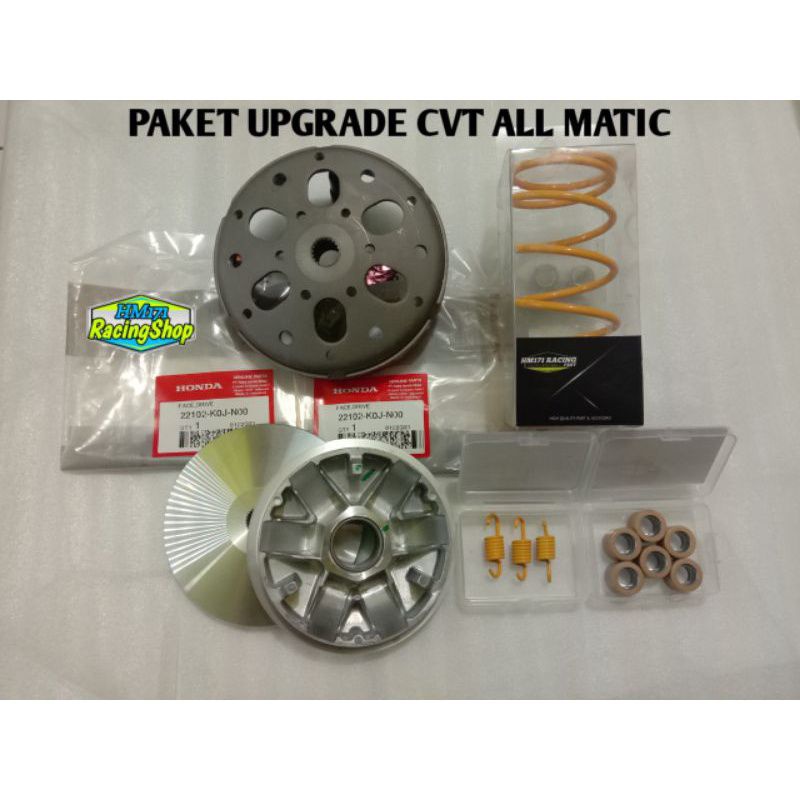 Jual Paket Upgrade Kirian Cvt Full All Matic Honda Beat Fi Scoopy Fi Beat Pop Beat Street