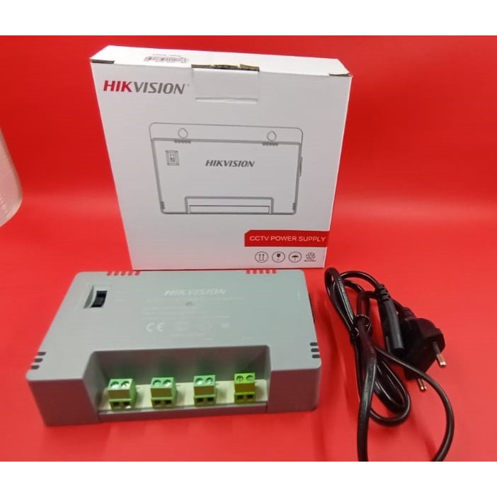 Jual Power Supply CCTV Hikvision 4 Channel DS2FA1225D4 Shopee Indonesia