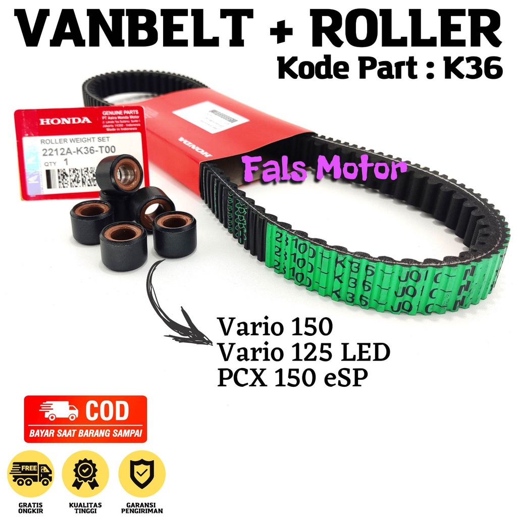 Jual Vanbelt Vario 125 LED / VBelt Vario 150 / Penbel Vario 150 ESP