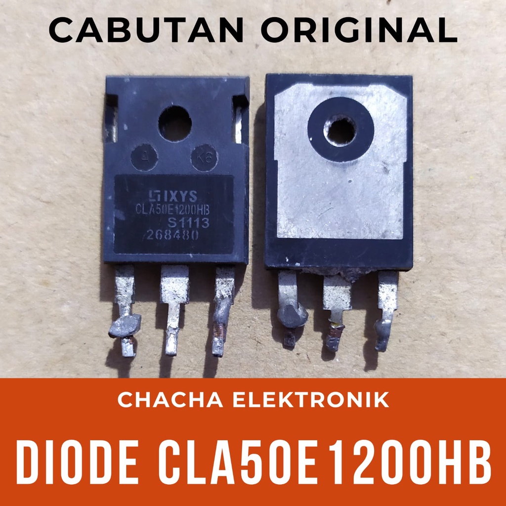 Thyristor CLA50E1200HB - 50A 1200V, Haute Efficacité, Format TO-247 - Pour Circuits électroniques