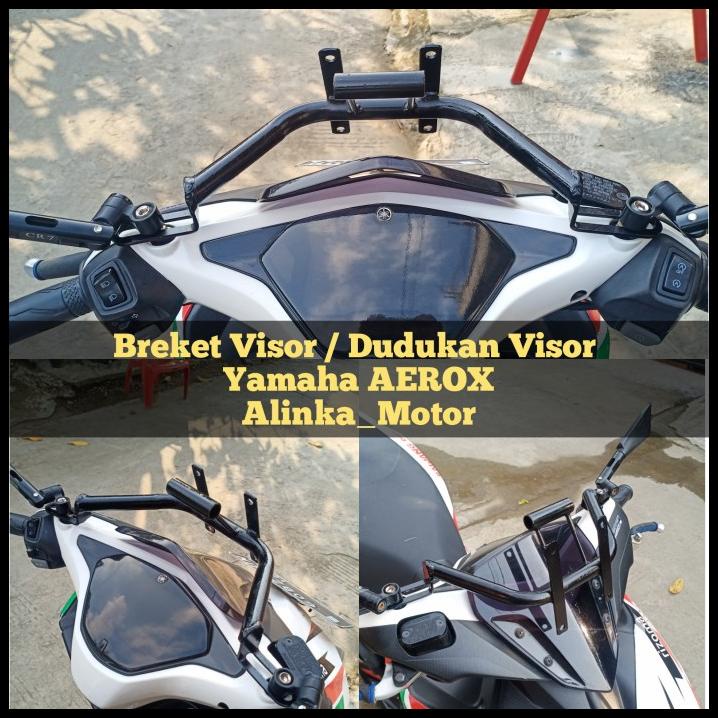 Jual Breket Visor Dudukan Visor Yamaha Aerox Shopee Indonesia