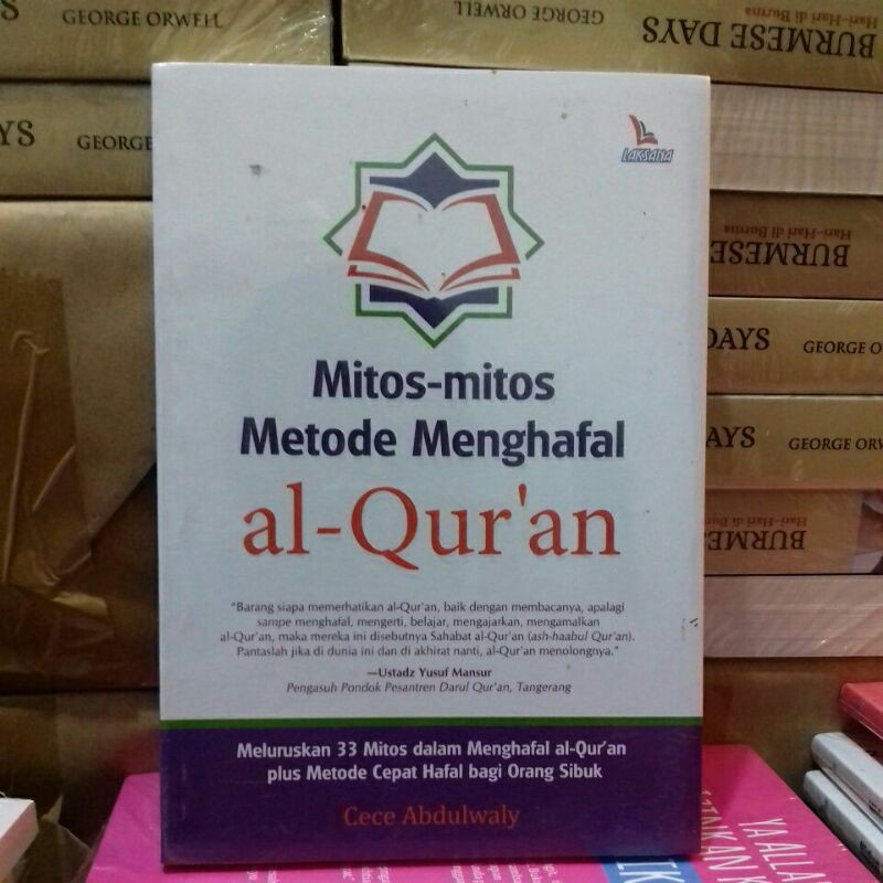 Jual Mitos Mitos Metode Menghafal Al Quran Shopee Indonesia