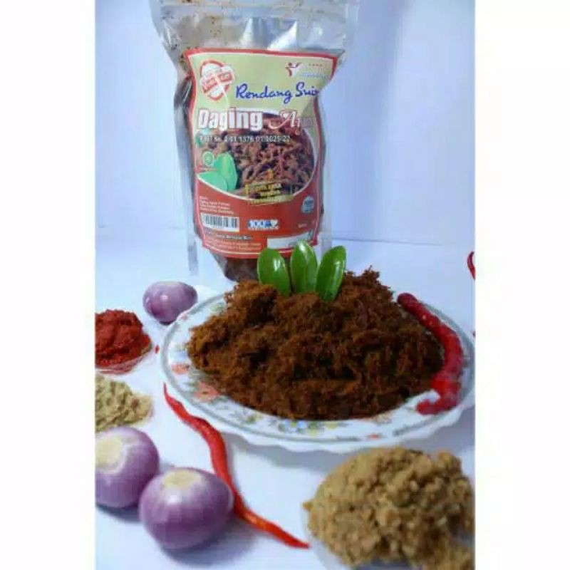 Jual Rendang Suir Ayam Riry / 1kg | Shopee Indonesia