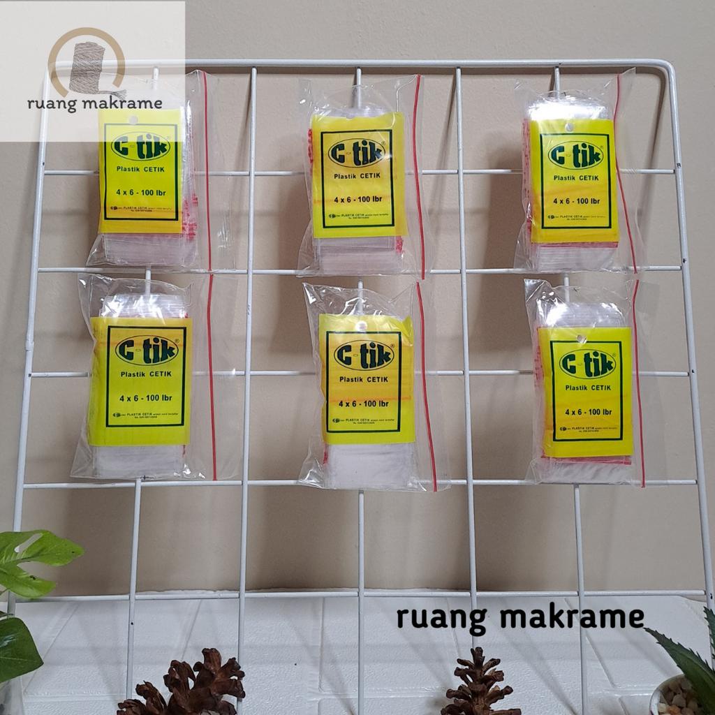 Jual Kantong Plastik Klip Pe Ziplock Zip Lock Clip Seal Zipper Sealer Bag Plastik Klip Bening 7685