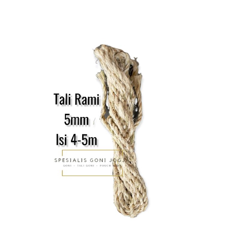 Jual Tali Rami 5mm | Shopee Indonesia