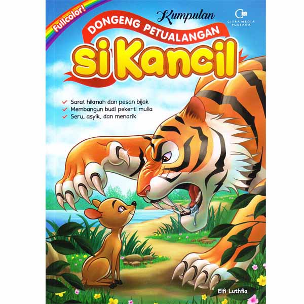 Jual BUKU CERITA DONGENG ANAK PETUALANGAN KANCIL MENGUSIR HARIMAU