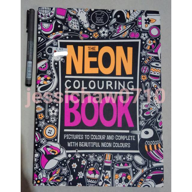 Jual Neon Coloring Book Shopee Indonesia