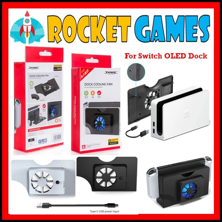 Jual Dobe Dock Cooling Fan Nintendo Switch Oled Tns1136 / Cooling Fan