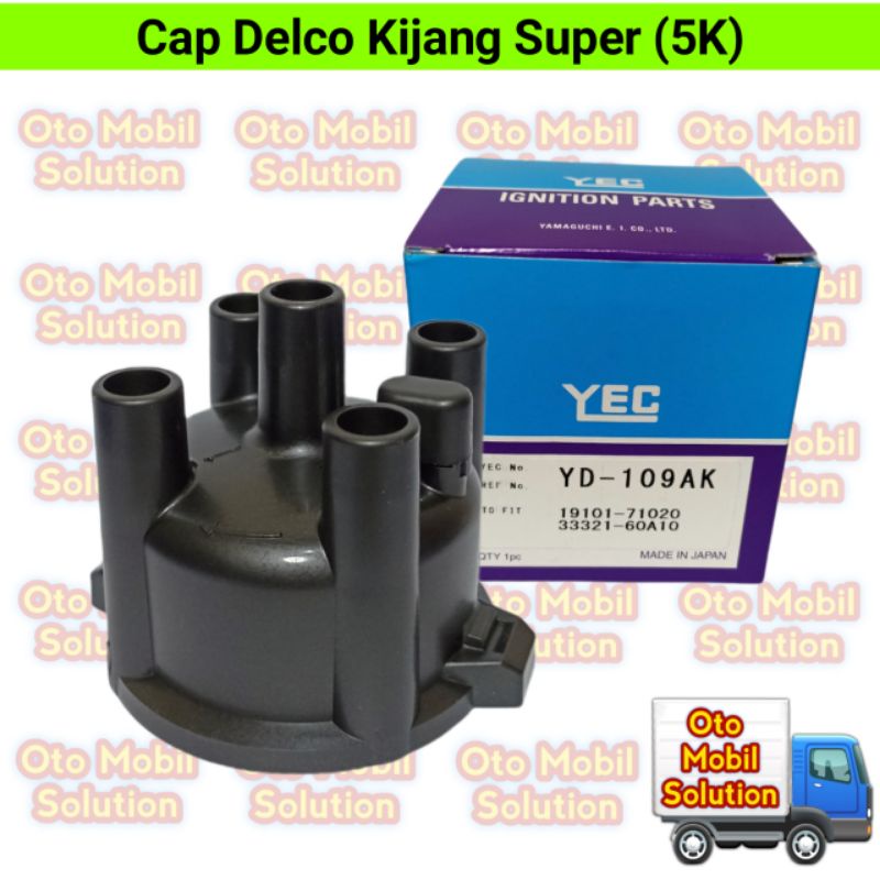 Jual Tutup Cap Delco Toyota KIJANG SUPER 5K KF40 YEC YD-109AK Original ...
