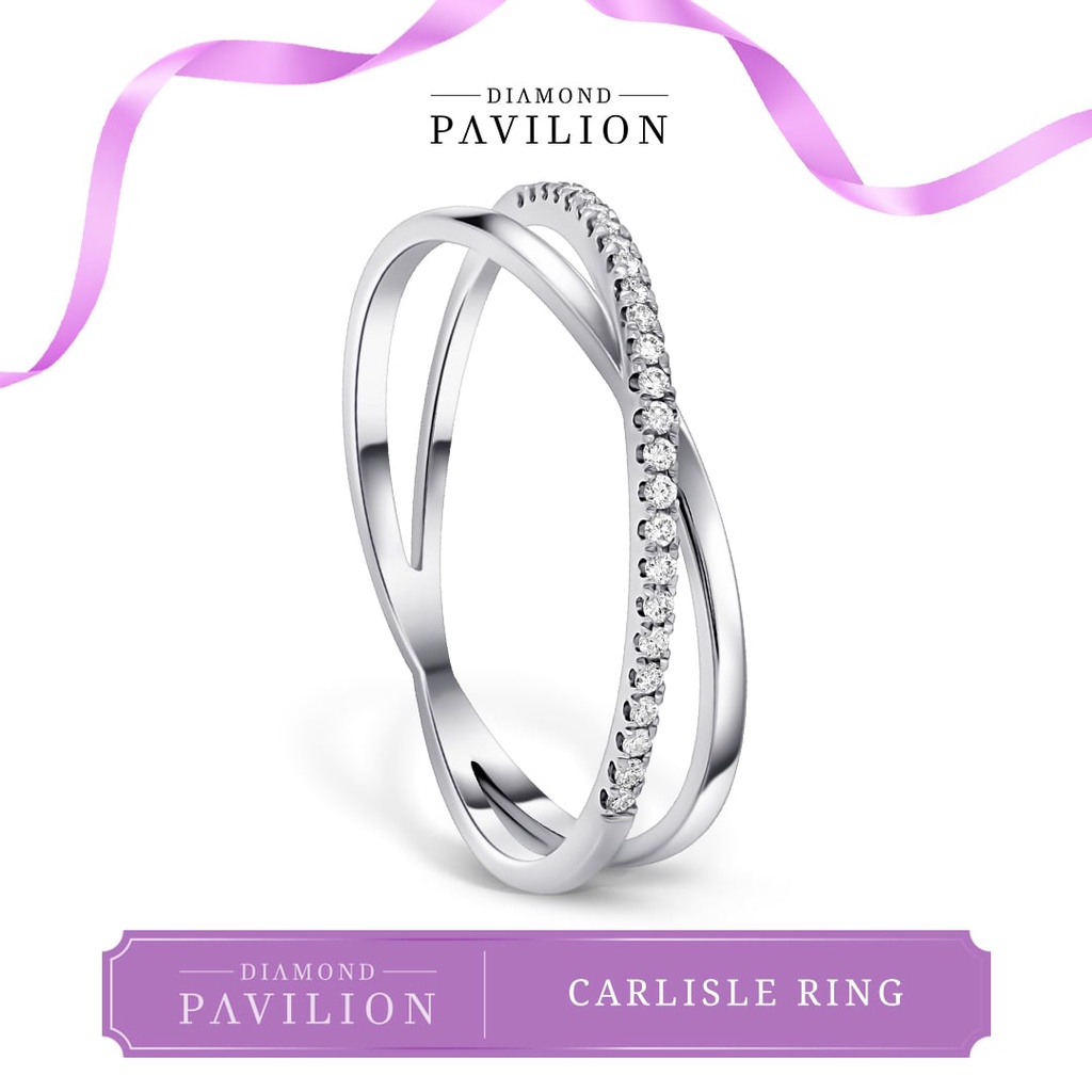 Jual Diamond Pavilion Cincin Emas Batu Berlian Carlisle Ring Shopee