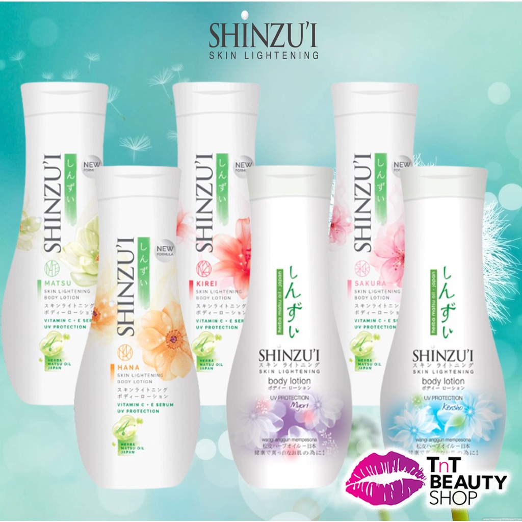 Jual Shinzu'i Skin Lightening Body Lotion 100ml 210ml Shinzui