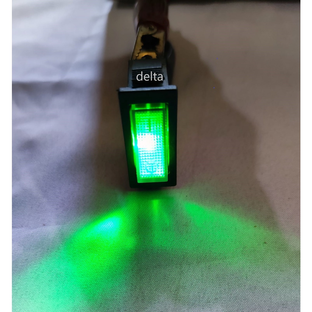 Jual Switch Saklar On-Off Piano +led lampu 12V | Shopee Indonesia