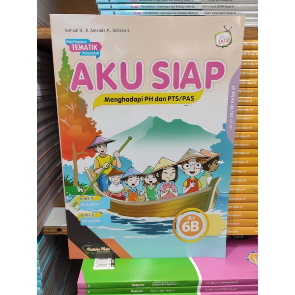 Jual Buku Aku Siap Jilid 6B untuk SD/MI Kelas VI Pustaka Mulia | Shopee ...
