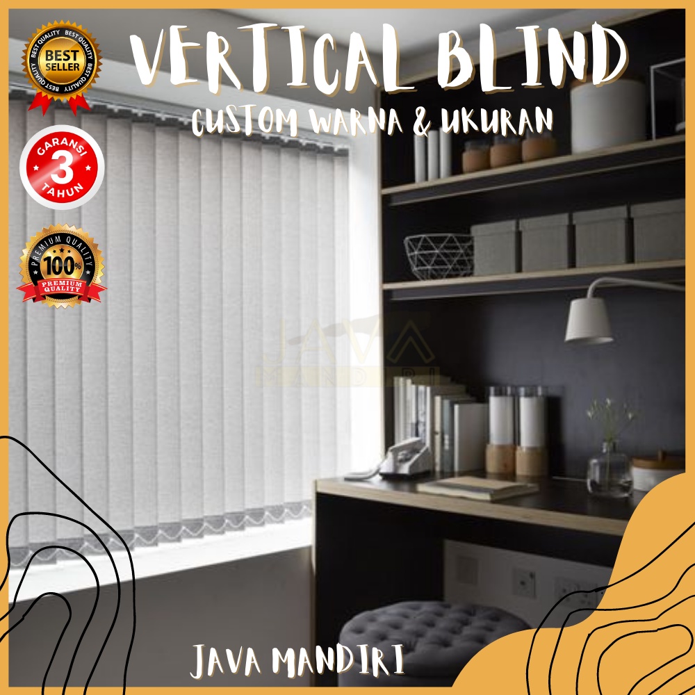 Jual VERTICAL BLIND Tirai Gulung Dan Lipat Box Baru Indoor Outdoor ...