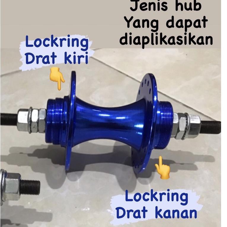 Jual Cog 12t 14t 16t 17t 18t 19t 20t 22t Hub Doltrap Lockring Belakang