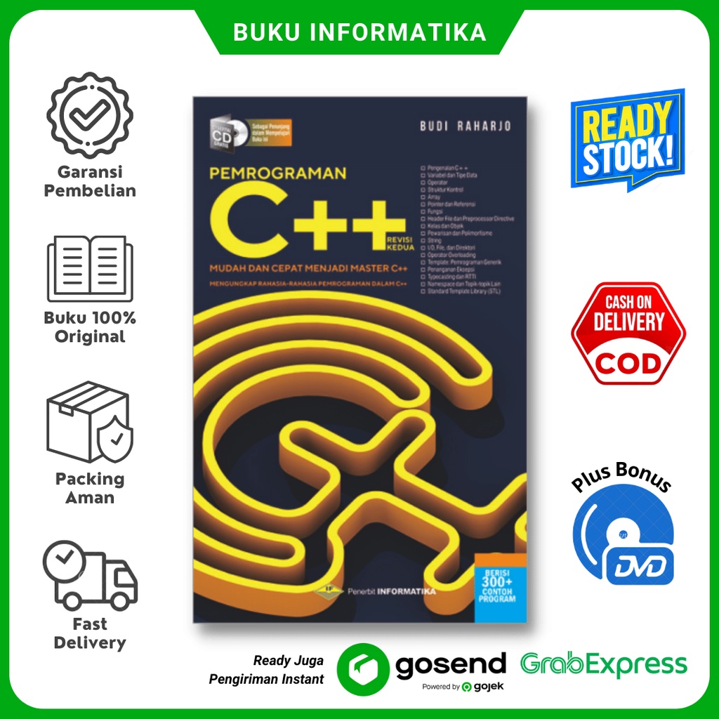 Jual Buku Pemrograman C++ (Mudah Dan Cepat Menjadi Master C++) Revisi ...