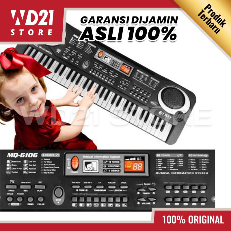 Jual [100 ORIGINAL] TAFFSTUDIO DIGITAL PIANO ELECTRONIC KEYBOARD