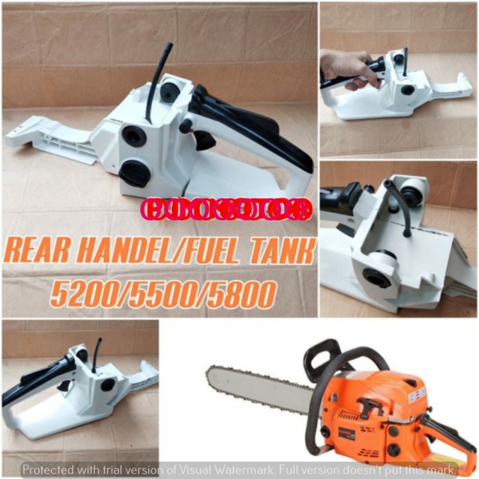 Jual FUEL TANK TANGKI MINYAK BENSIN BODY STANG GAS CHAIN SAW SENSO MINI ...