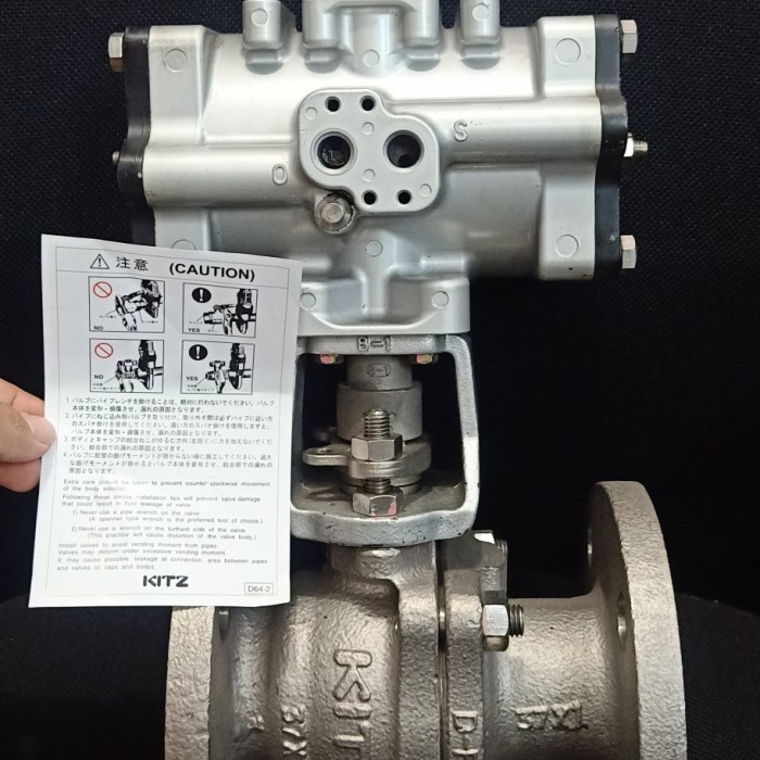 Jual BALL VALVE ACTUATOR KITZ FA-2 FLANGE 2