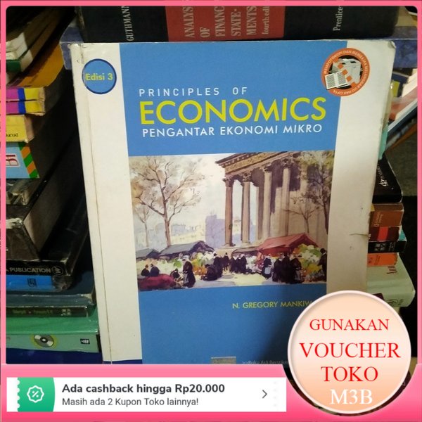 Jual Original Bekas Principle Of Economics Pengantar Ekonomi Mikro ...